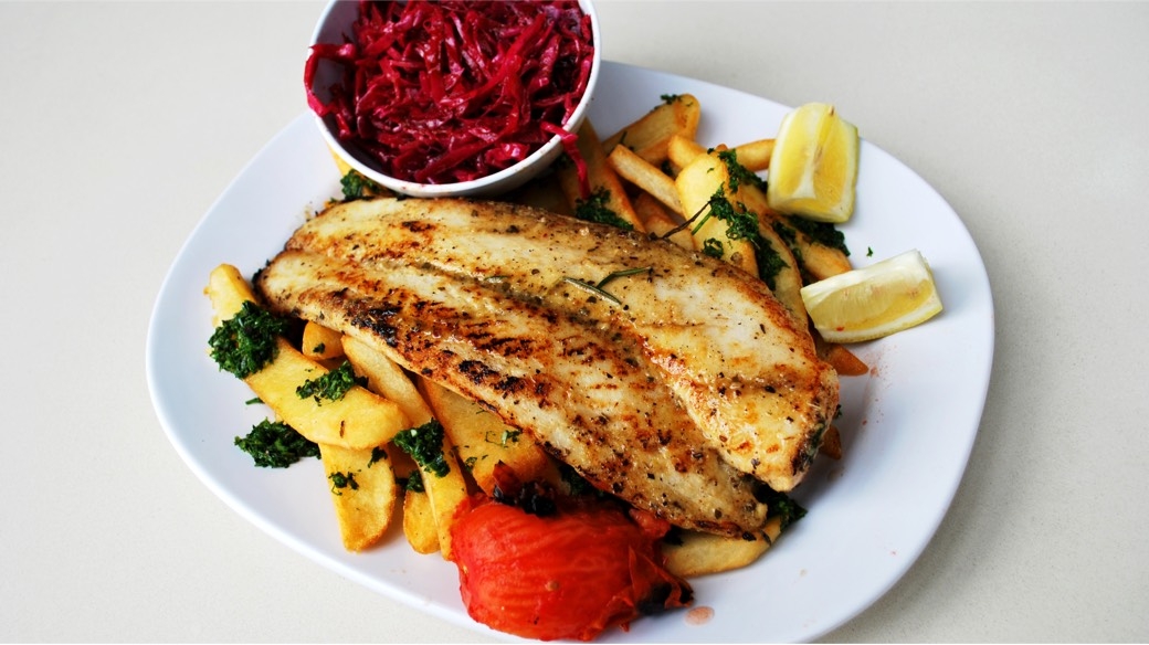 Order #17D Swai Fish Filet food online from Massis Kabob store, Los Angeles on bringmethat.com