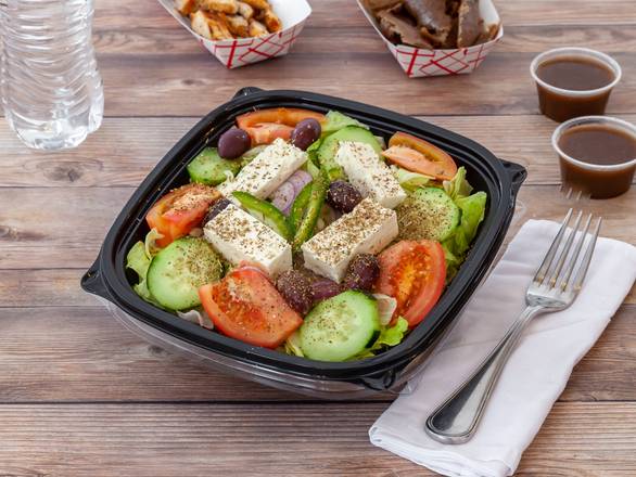 Order Greek Salad food online from Biggies store, Morton Grove on bringmethat.com