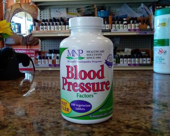 Order Blood Pressure Factors 180 Ct food online from Nature Own Herb Shop store, Atlanta on bringmethat.com