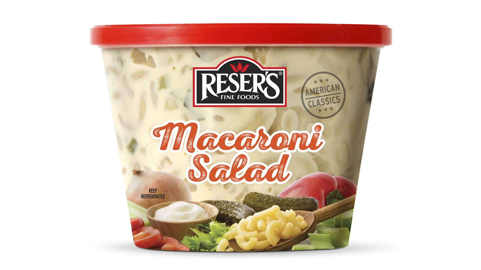 Order Original Macaroni Salad, 16 oz. food online from Lucky California store, Livermore on bringmethat.com