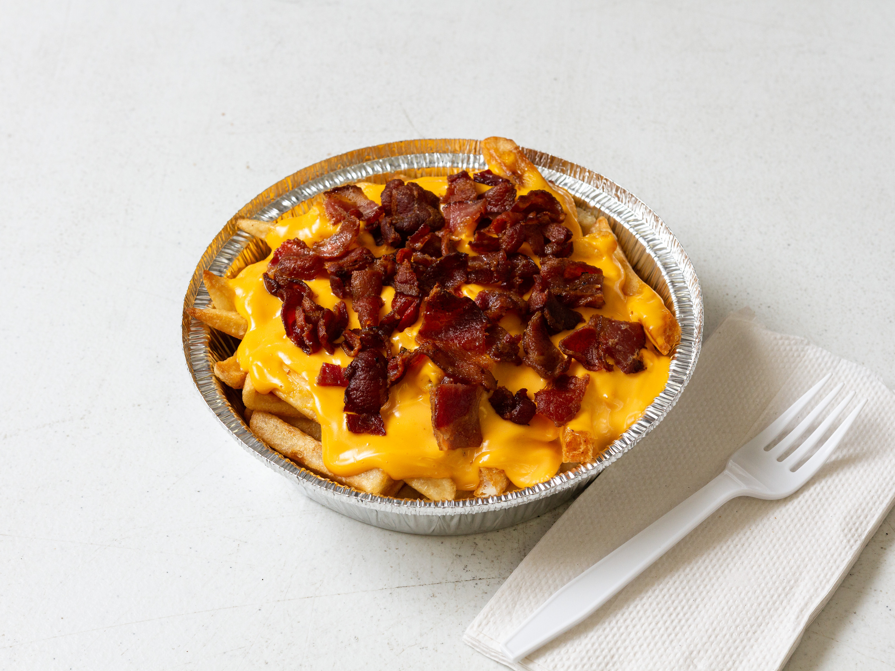 Order Bacon Cheese Fries food online from Prima Pizza store, Essex on bringmethat.com