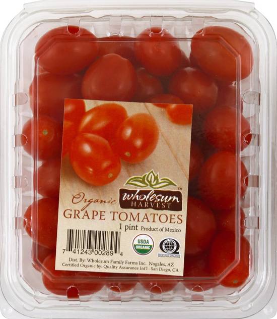 Order Wholesum Harvest · Organic Grape Tomatoes (1 pint) food online from Winn-Dixie store, Zachary on bringmethat.com