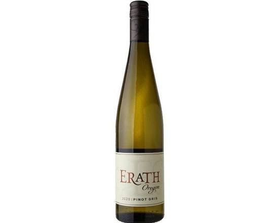 Order ERATH PINOT GRIS OREGON 2020 750ML food online from House Of Wine store, New Rochelle on bringmethat.com