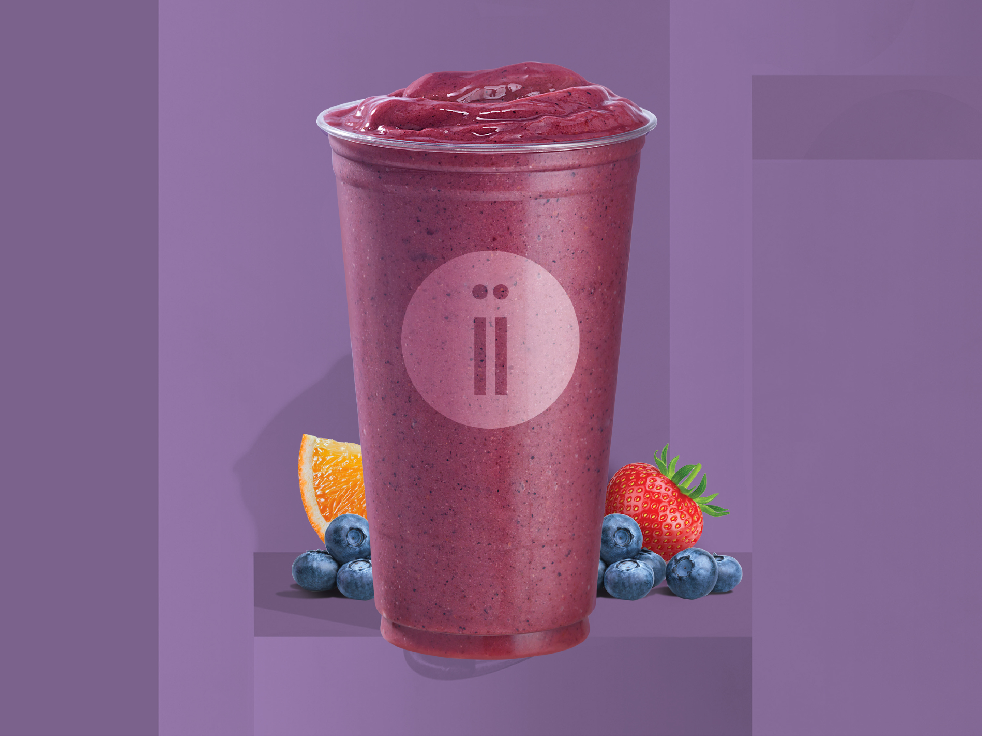 Order NEW! 24 oz. Mixed Berrii  Smoothie food online from Freshii store, Royal Oak on bringmethat.com