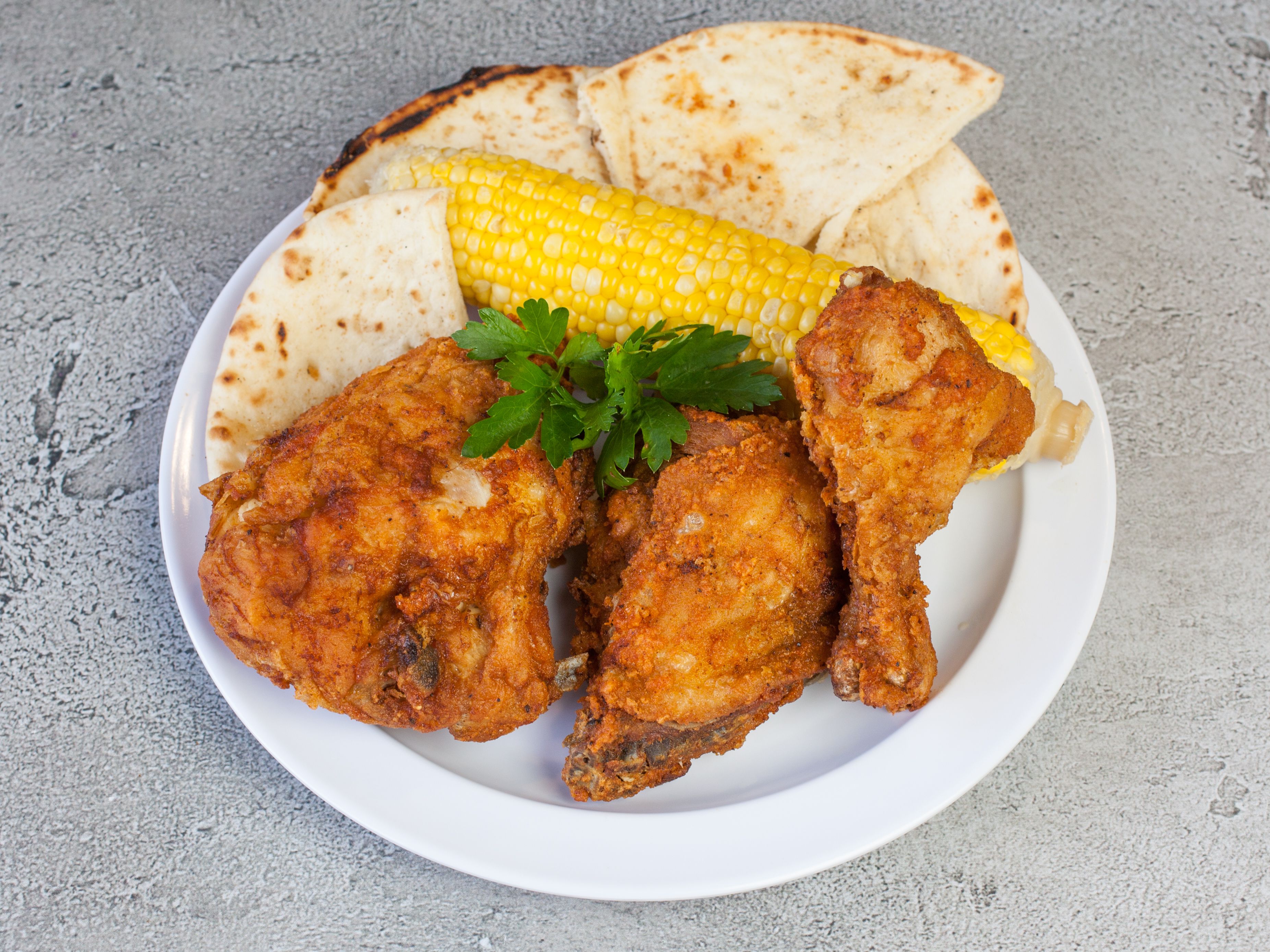 Order 3 Piece Fried Chicken Meal food online from Chicky's bbq store, New York on bringmethat.com