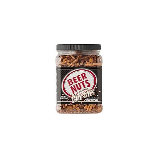 Order Beer Nuts Bar Mix (26 OZ) 84350 food online from BevMo! store, Greenbrae on bringmethat.com