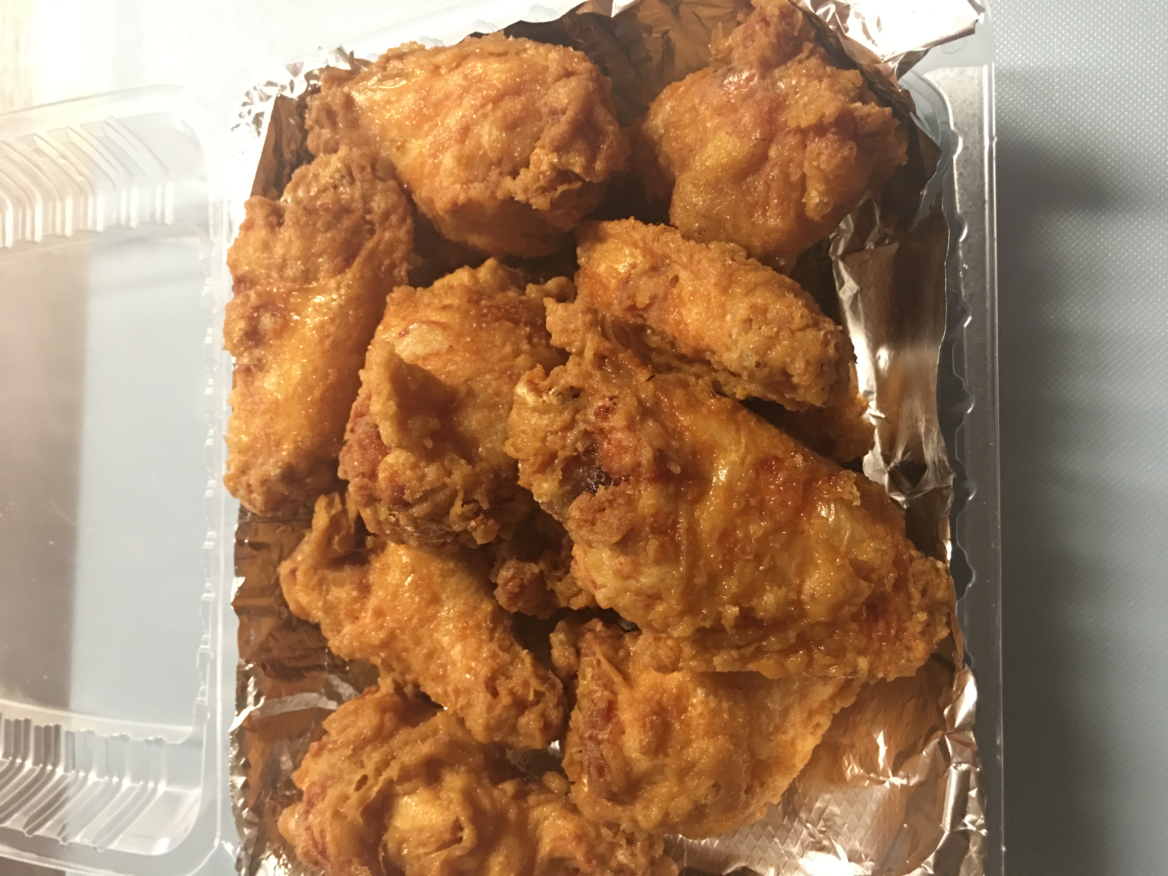 Order 6. Fried Chicken Wings  food online from Golden kim tar restaurant store, San Francisco on bringmethat.com