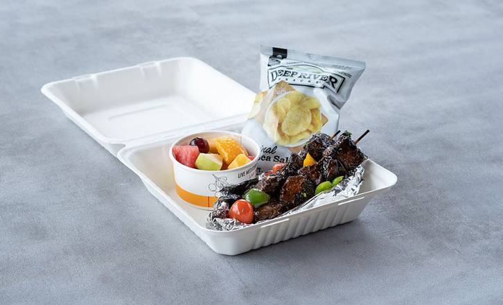 Order Steak Kabobs food online from Zoe Kitchen store, Columbia on bringmethat.com