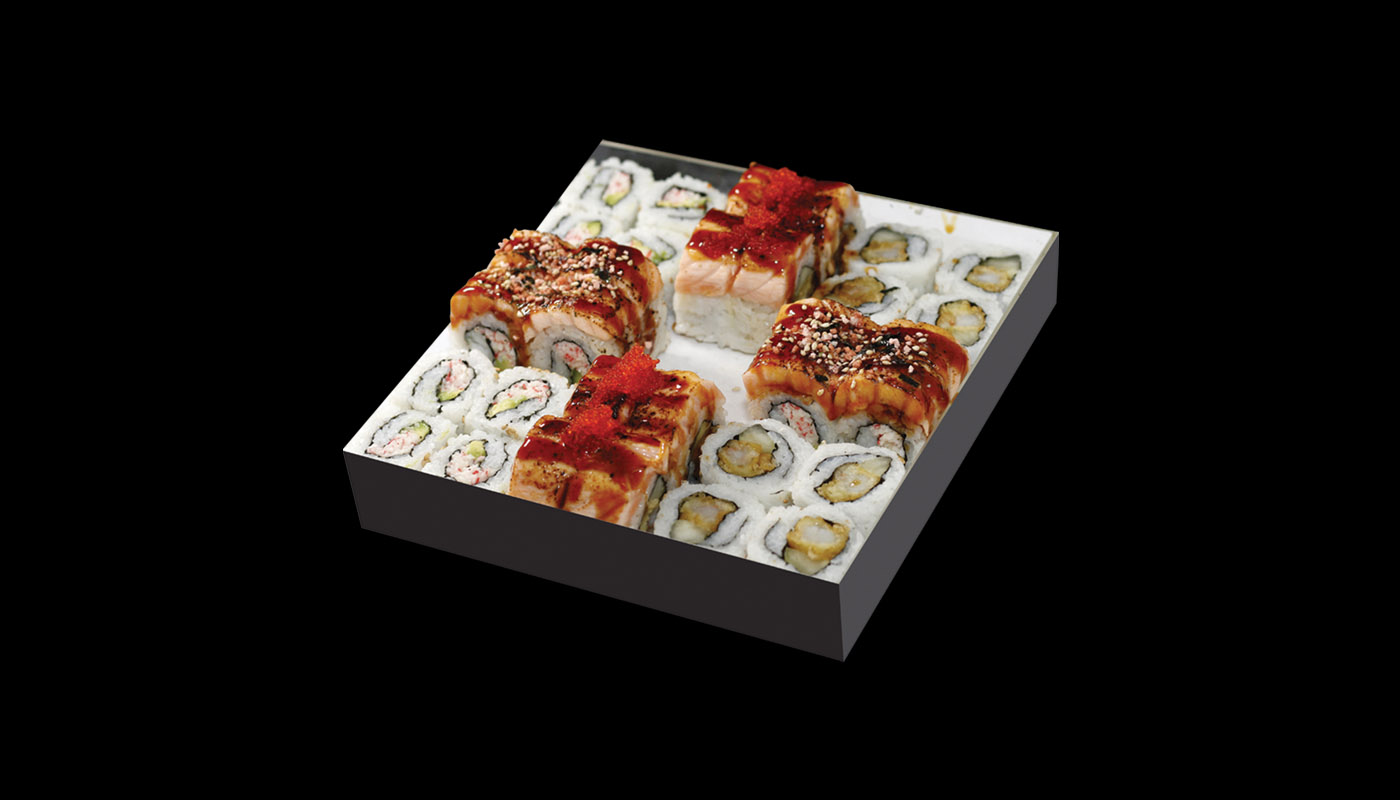 Order Golden Box (32PCS) food online from Sushi Gogo store, Berkeley on bringmethat.com