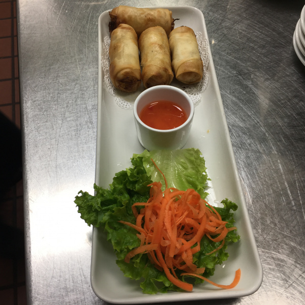 Order 5. Spring Roll food online from My Thai Place Restaurant store, Brambleton on bringmethat.com