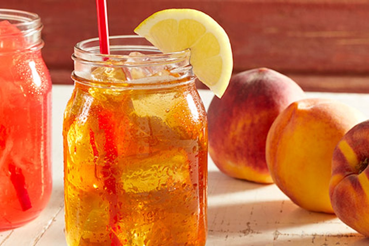 Order Peach Iced Tea food online from Bob Evans store, Canton on bringmethat.com