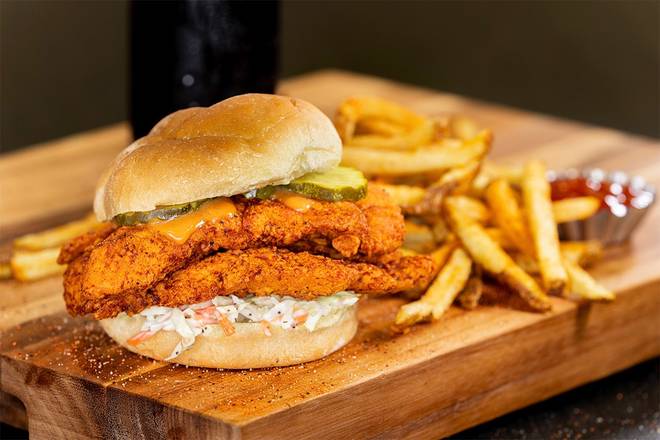 Order Nashville Hot Chicken Sandwich food online from Old Carolina Barbecue Company store, Altoona on bringmethat.com