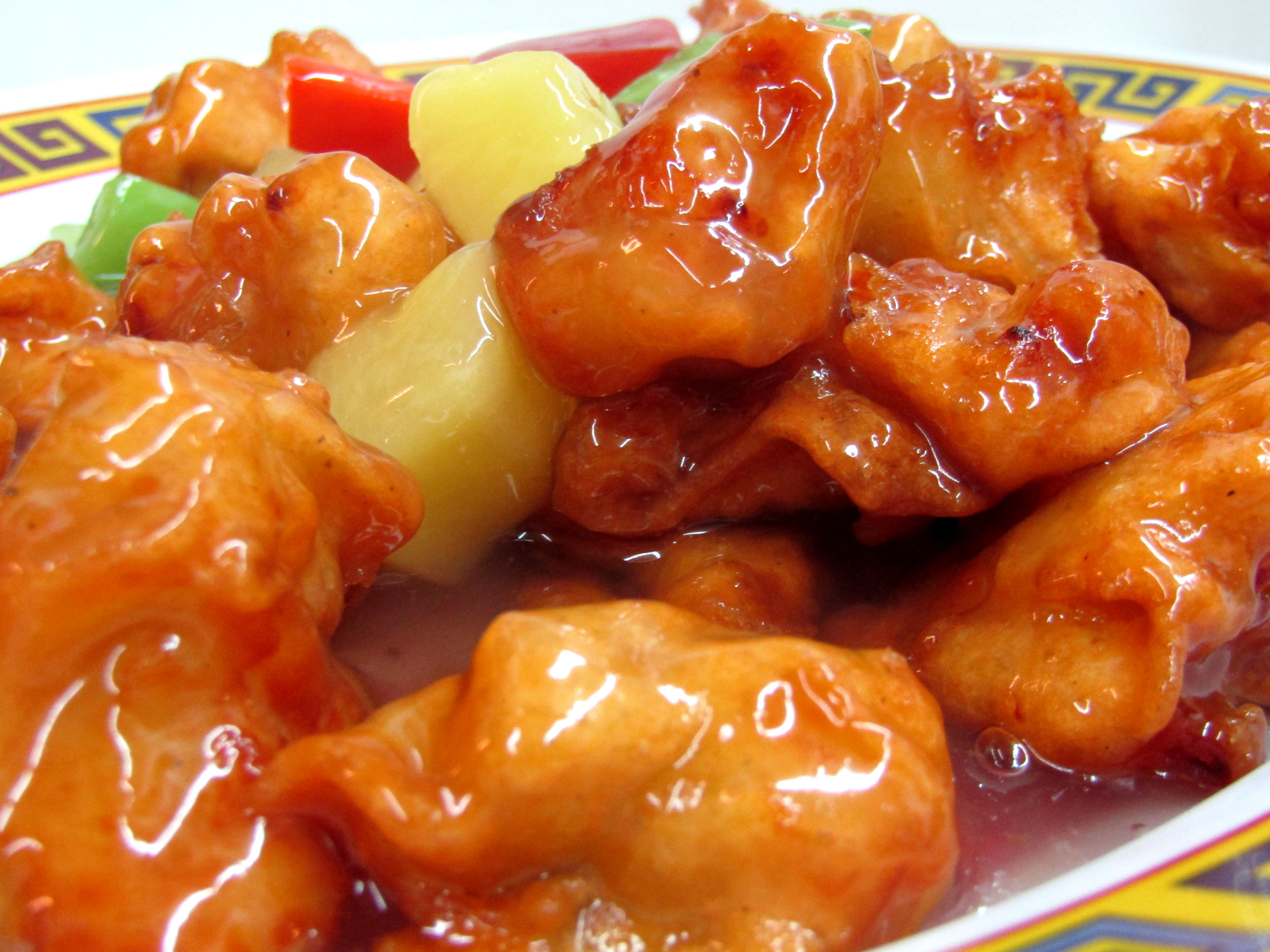 Order Sweet and Sour Chicken Combo, Regular Size food online from Seoul Fusion store, Kennewick on bringmethat.com