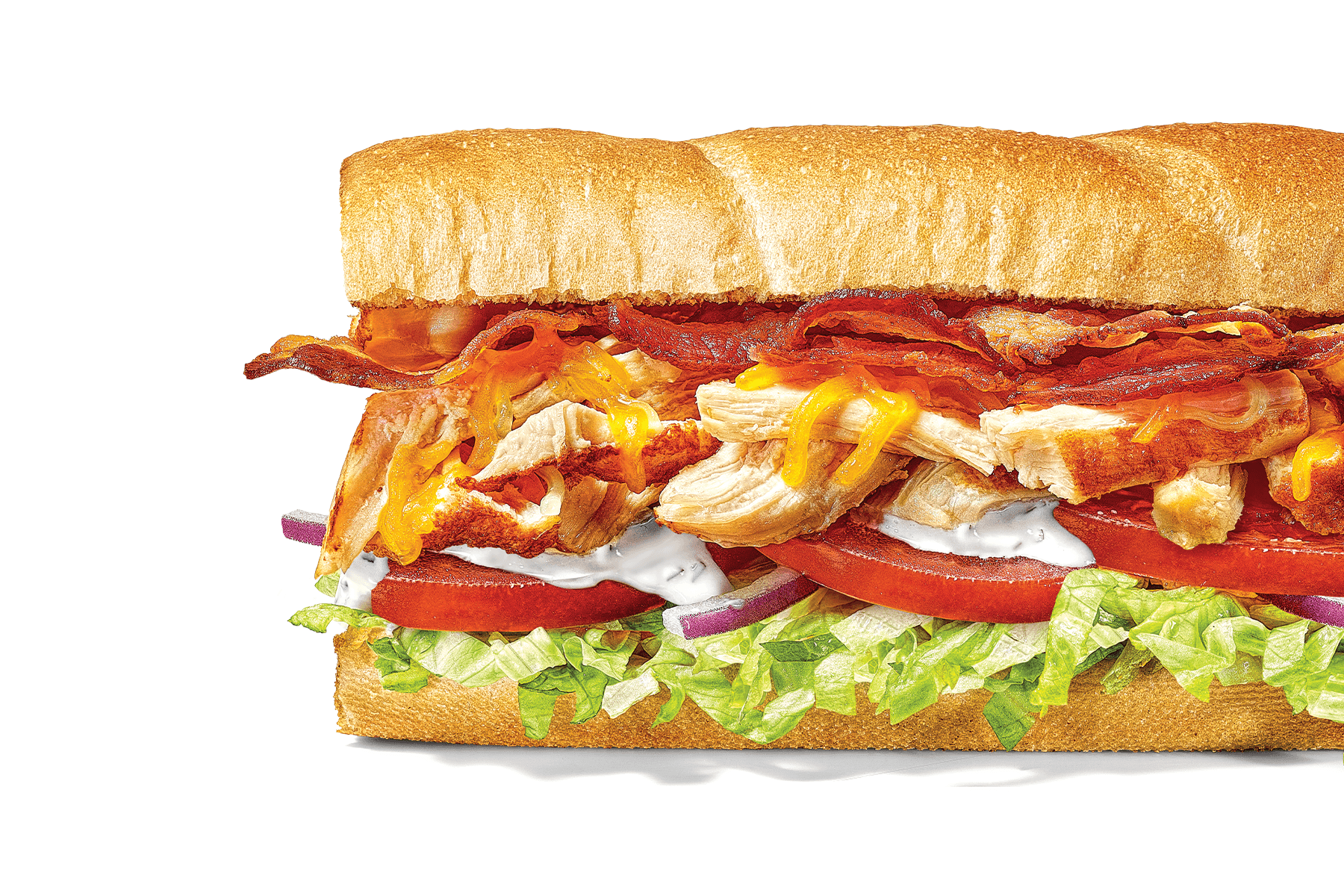 Order Chicken & Bacon Ranch food online from SUBWAY® store, Greensboro on bringmethat.com