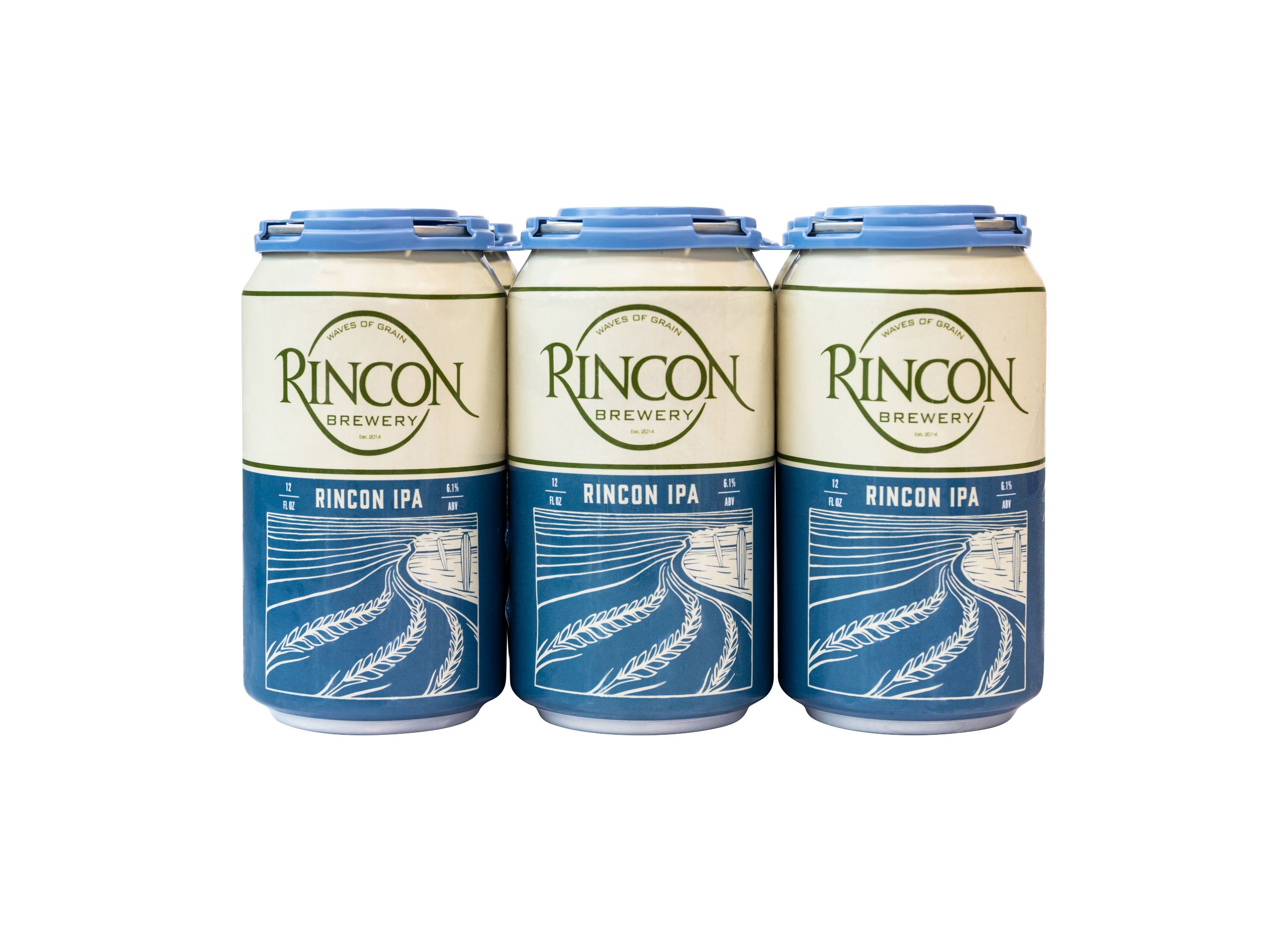 Order Rincon IPA 6-Pack food online from Rincon Brewery store, Santa Barbara on bringmethat.com