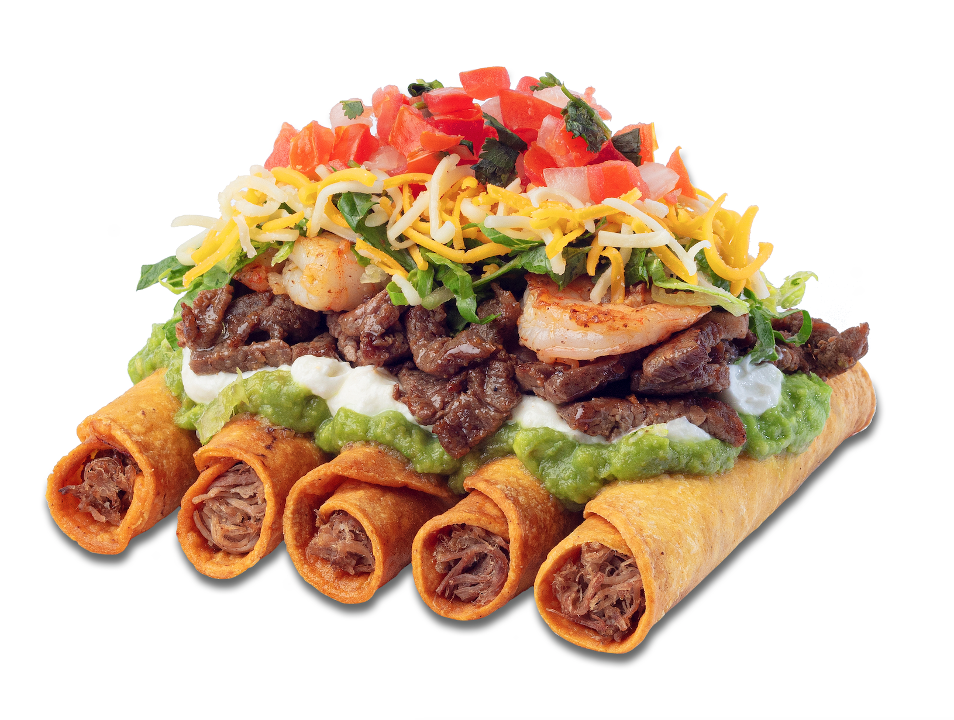 Order Blue's Famous Rolled Tacos food online from Blue Burro store, Pico Rivera on bringmethat.com