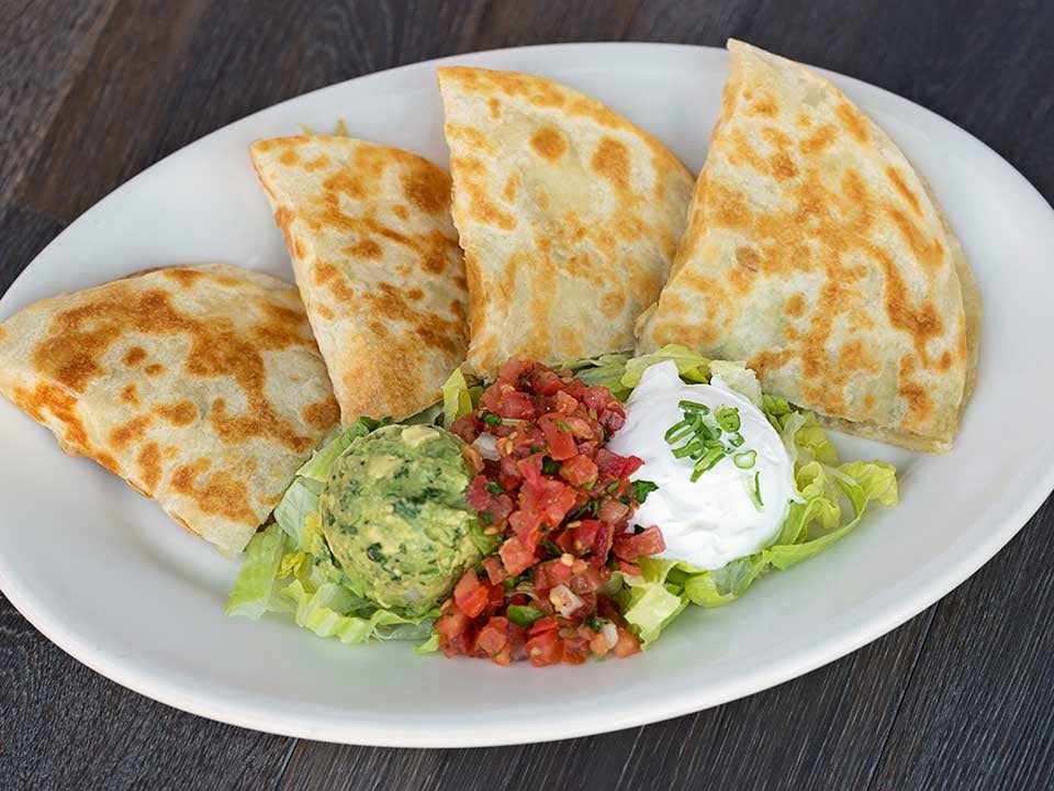 Order Quesadilla food online from Rookies All American Pub & Grill store, St. Charles on bringmethat.com