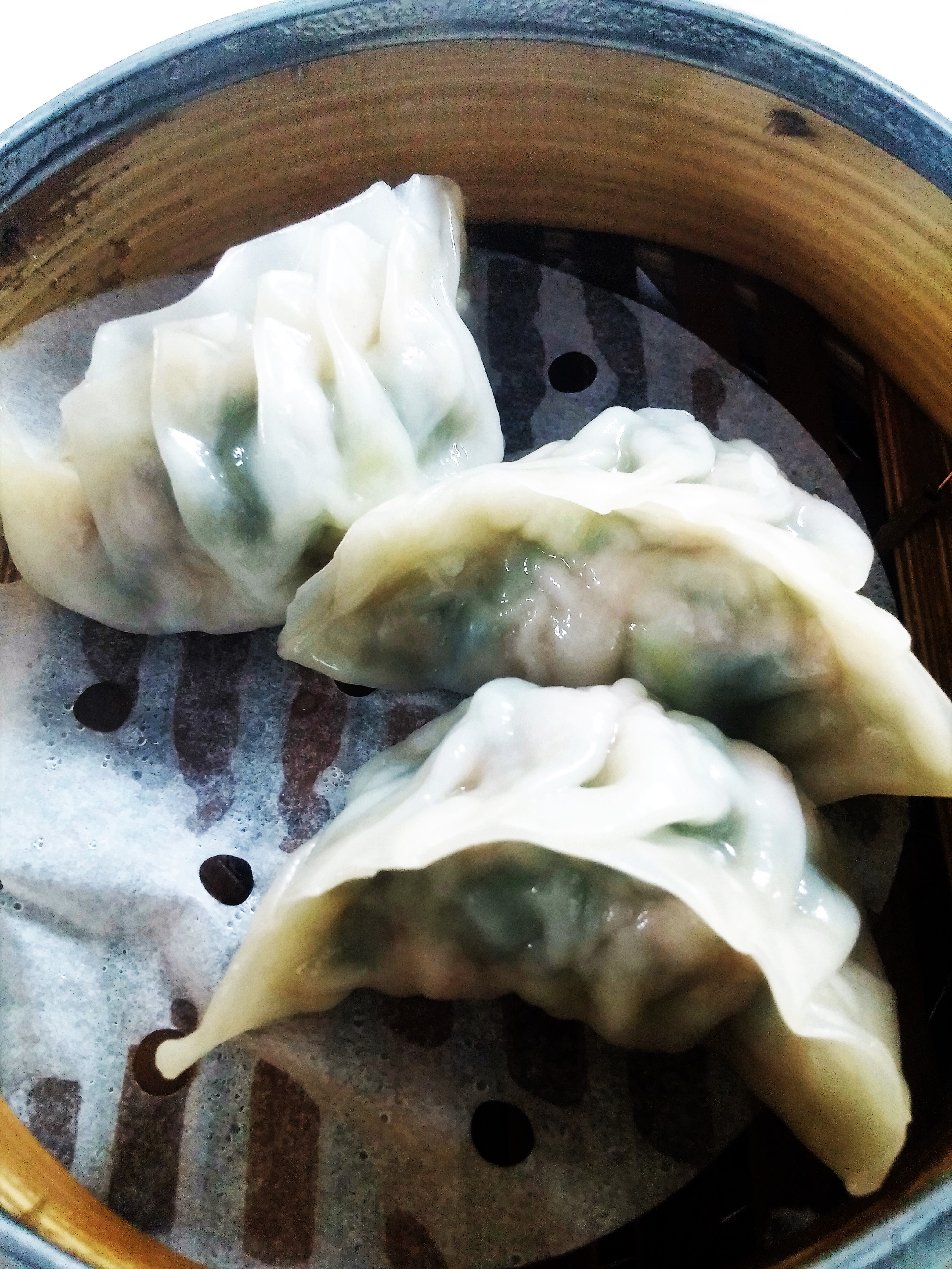 Order 8. Pork and Chive Dumpling food online from Dim Sum Palace store, New York on bringmethat.com