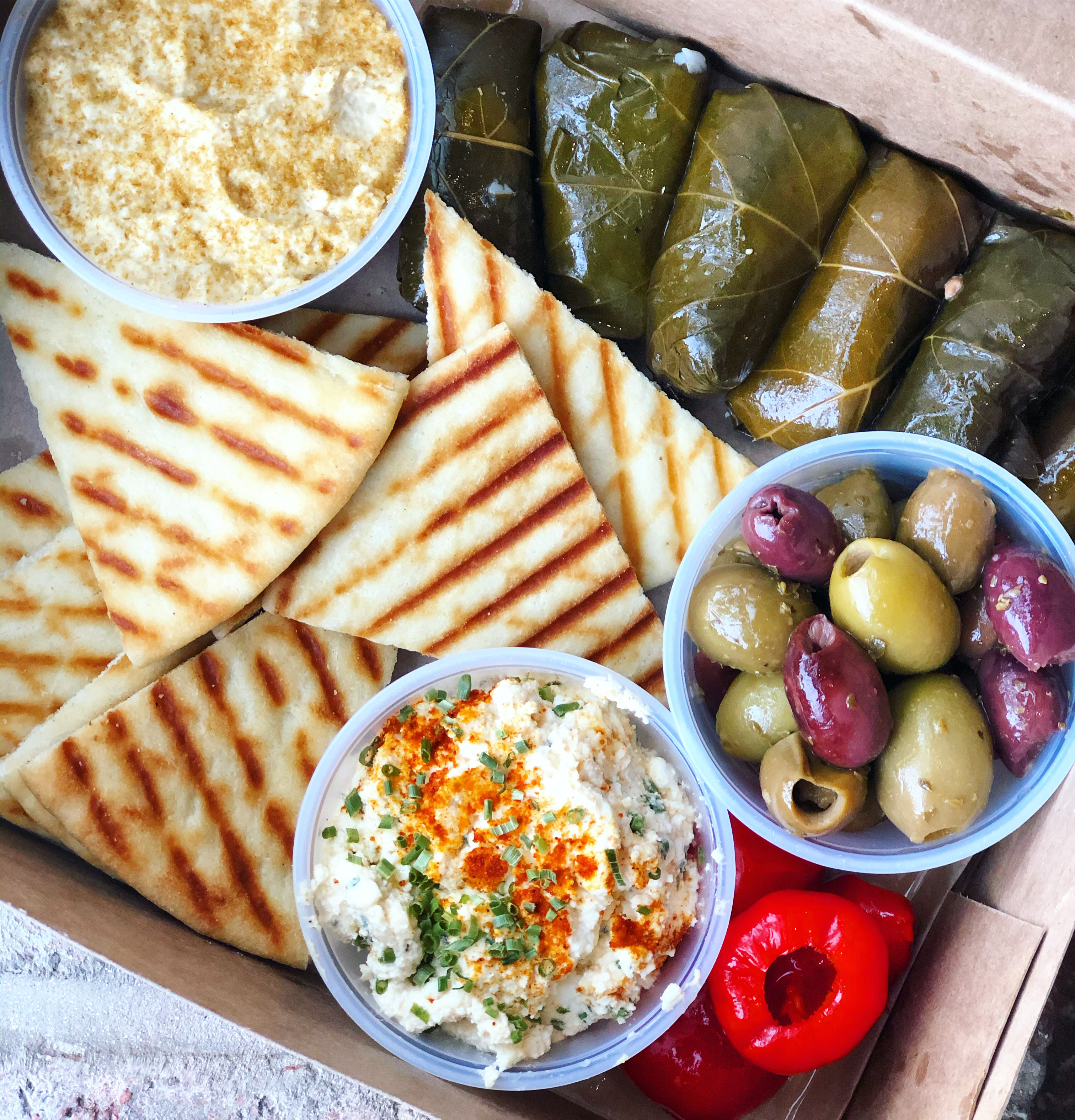 Order The Greek Box food online from Bleu Fox Cheese Shop store, Chattanooga on bringmethat.com