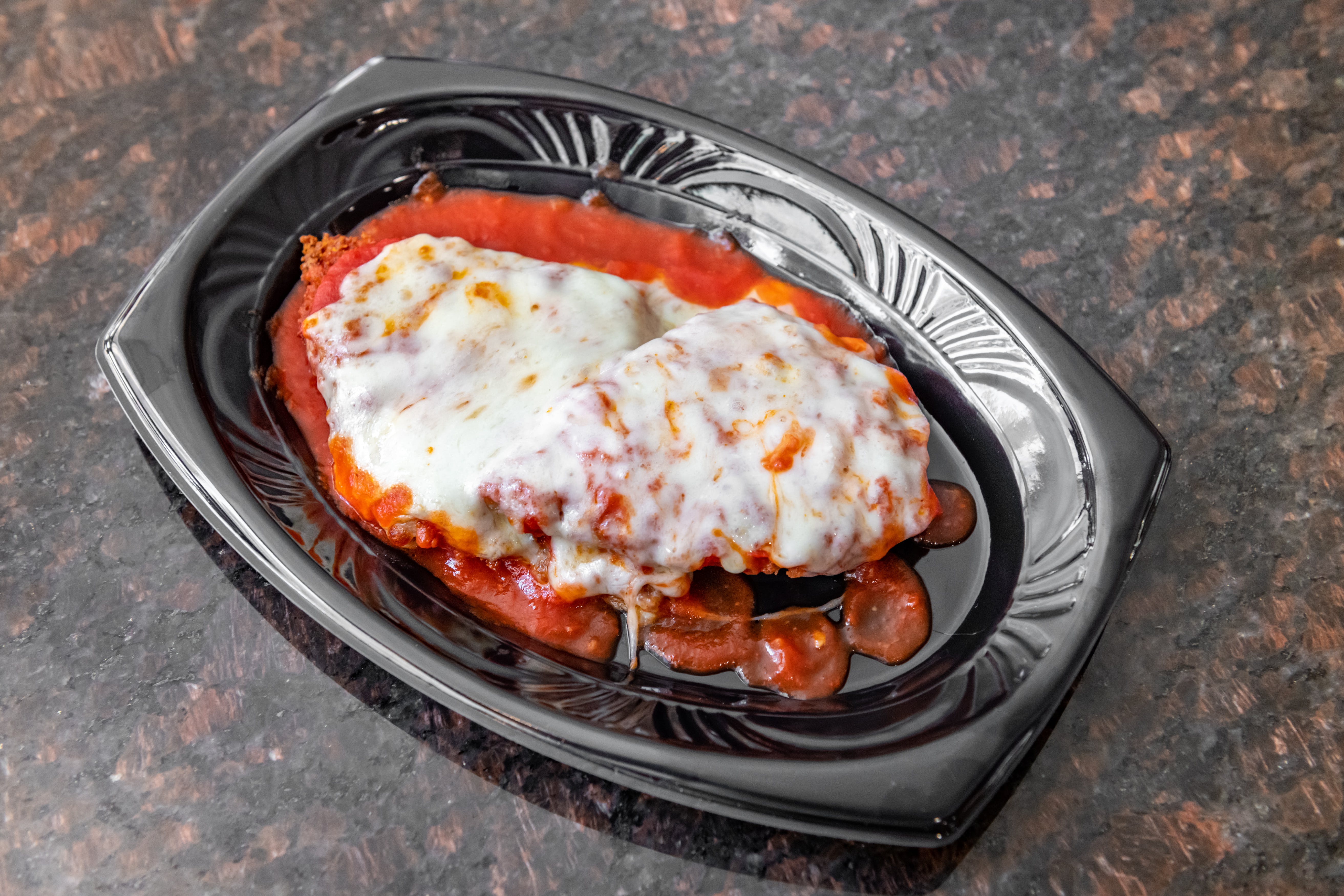 Order Eggplant Parmigiana with Side of Pasta - Entree food online from Bravo Pizza store, New York on bringmethat.com