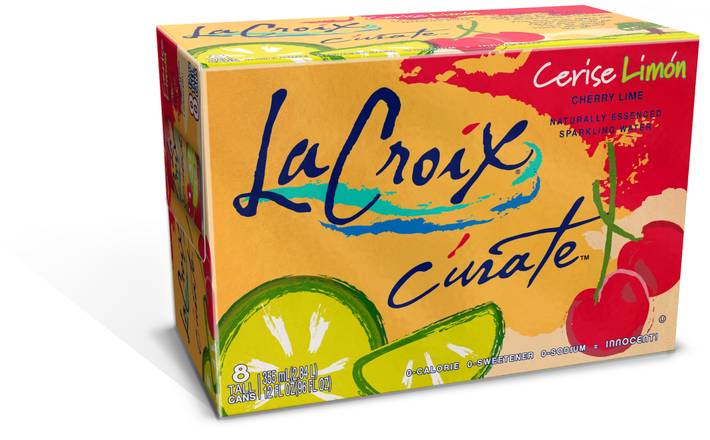 Order La Croix Curate Cherry Lime Sparkling Water, 8 CT 12 OZ food online from Cvs store, MISSION VIEJO on bringmethat.com