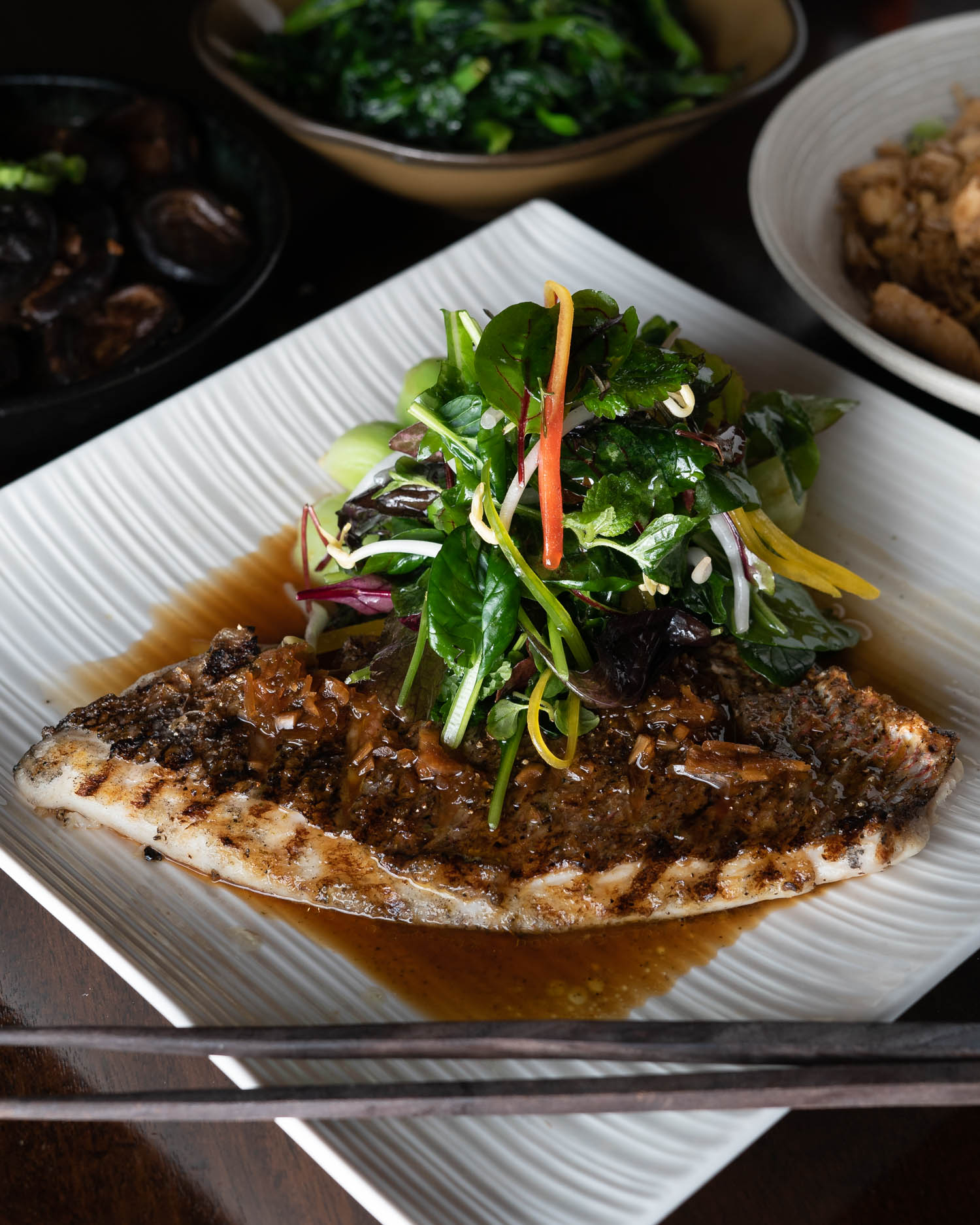 Order Grilled Branzino food online from TAO store, Los Angeles on bringmethat.com