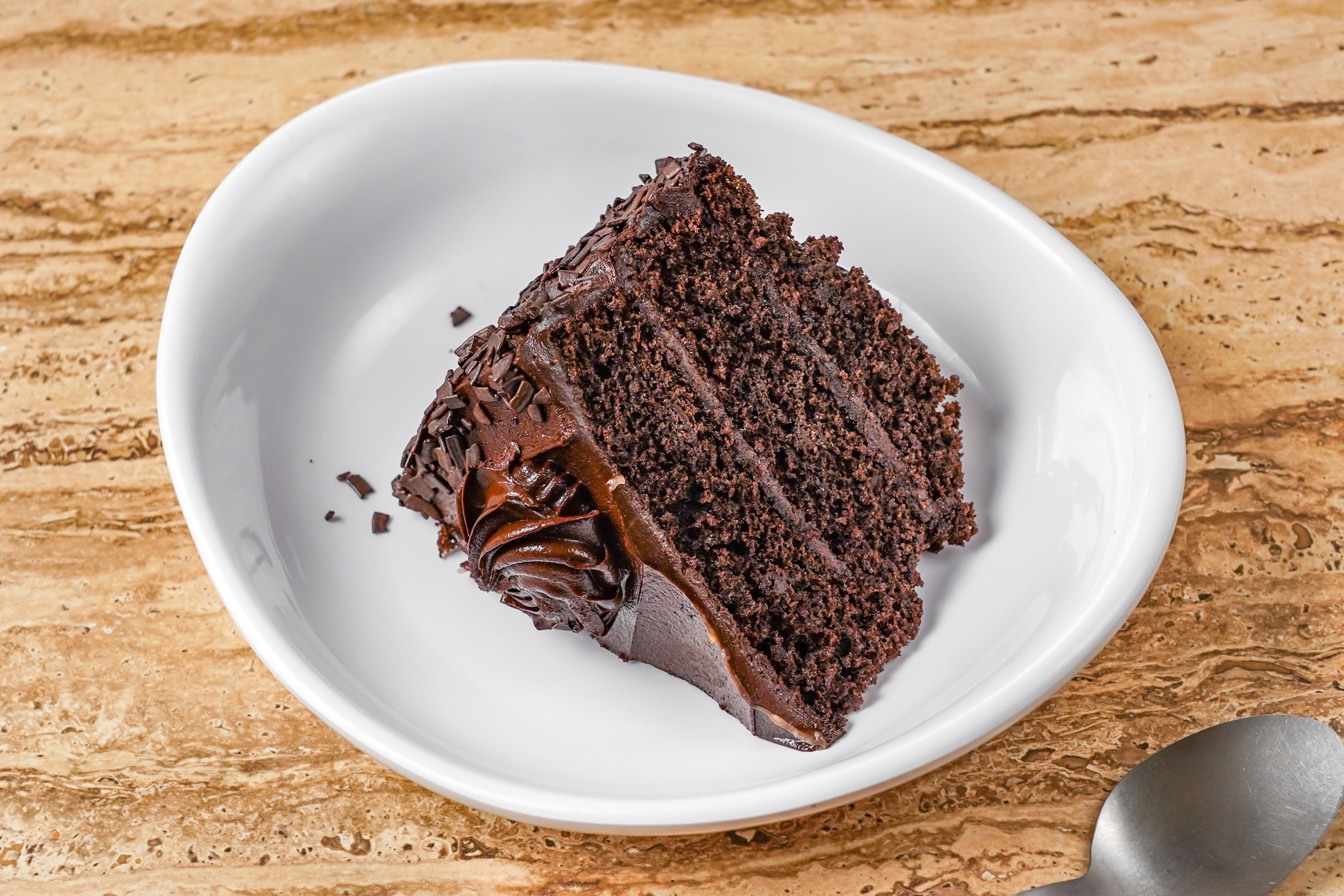 Order Chocolate Cake - Slice food online from Chicagos Pizza store, San Antonio on bringmethat.com