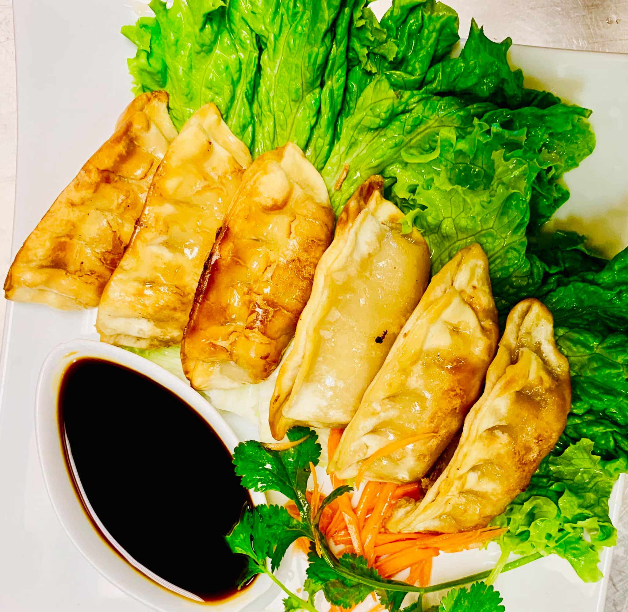 Order 6 Pot Stickers food online from Paradise Kitchen store, Chandler on bringmethat.com