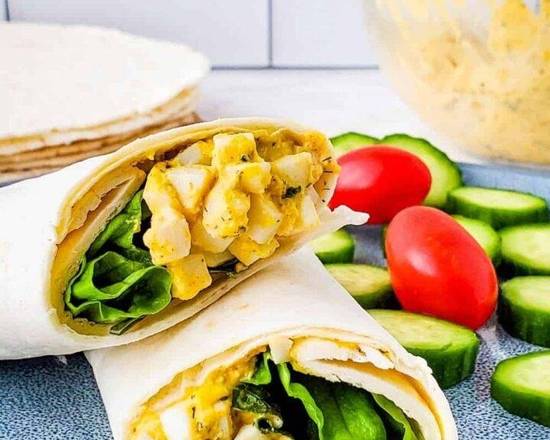 Order Kettle Egg Salad Wrap food online from Soup Kettle Grill store, Meridian on bringmethat.com