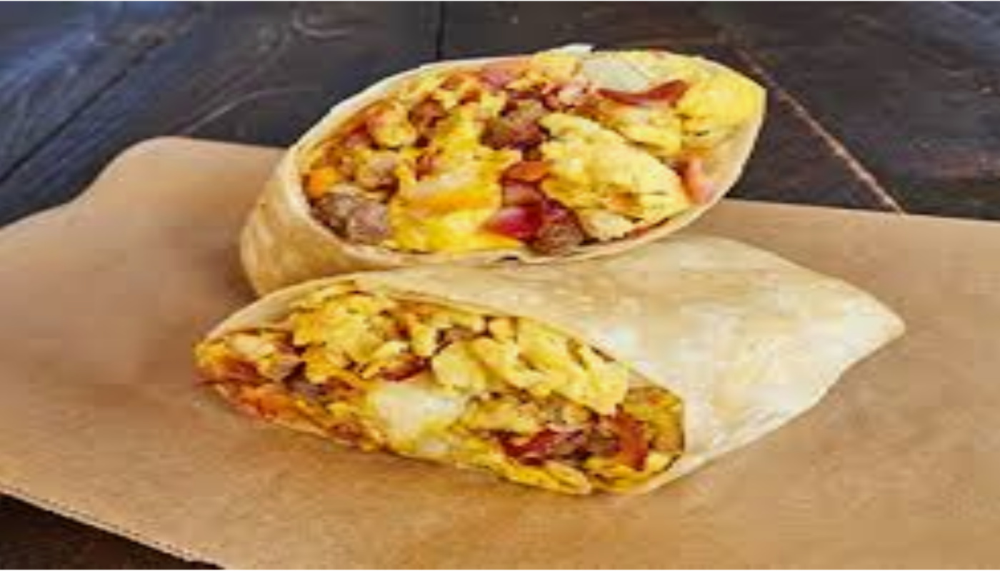 Order Ham and Egg Burrito Breakfast food online from Crazy Grill store, Garden Grove on bringmethat.com