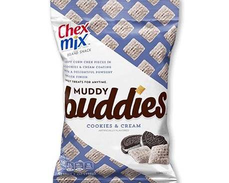 Order Chex Mix Muddy Buddies Cookie & Creme food online from Exxonmobil store, Dallas on bringmethat.com