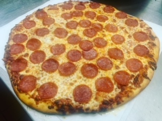 Order 10" Pepperoni Pizza food online from Los Angeles New York Pizza store, Los Angeles on bringmethat.com