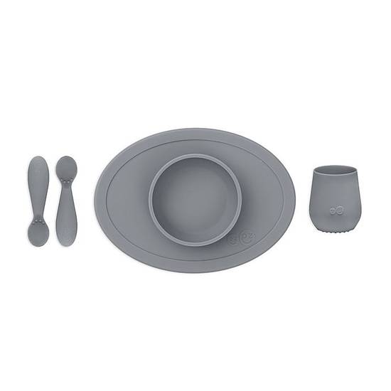 Order ezpz™ 4-Piece First Foods Set in Grey food online from Bed Bath & Beyond store, Coralville on bringmethat.com