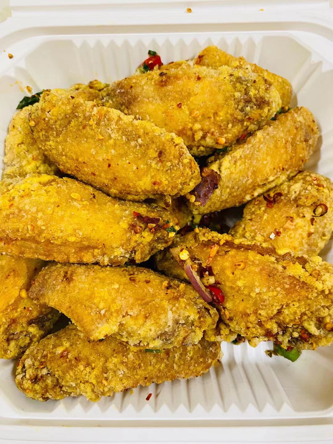 Order  Pepper Salt With Chicken Wing  椒鹽  翼 food online from Dim Sum Club store, San Francisco on bringmethat.com