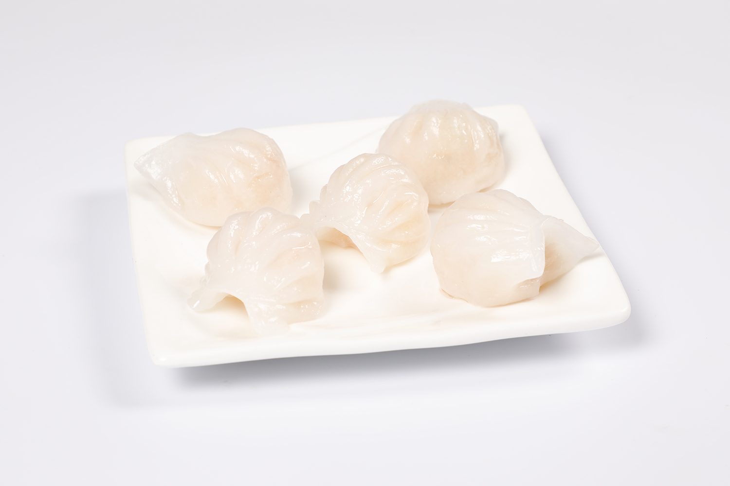 Order 5 Piece Crystal Shrimp Dumpling food online from Tom Dim Sum store, Media on bringmethat.com