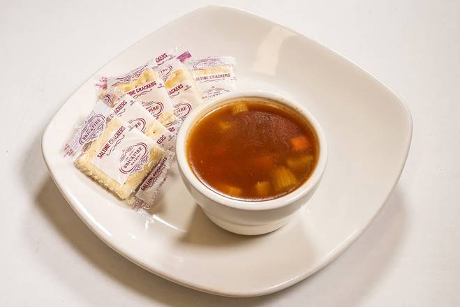 Order Homemade Minestrone - Cup food online from Red Devil Italian Restaurant store, Phoenix on bringmethat.com