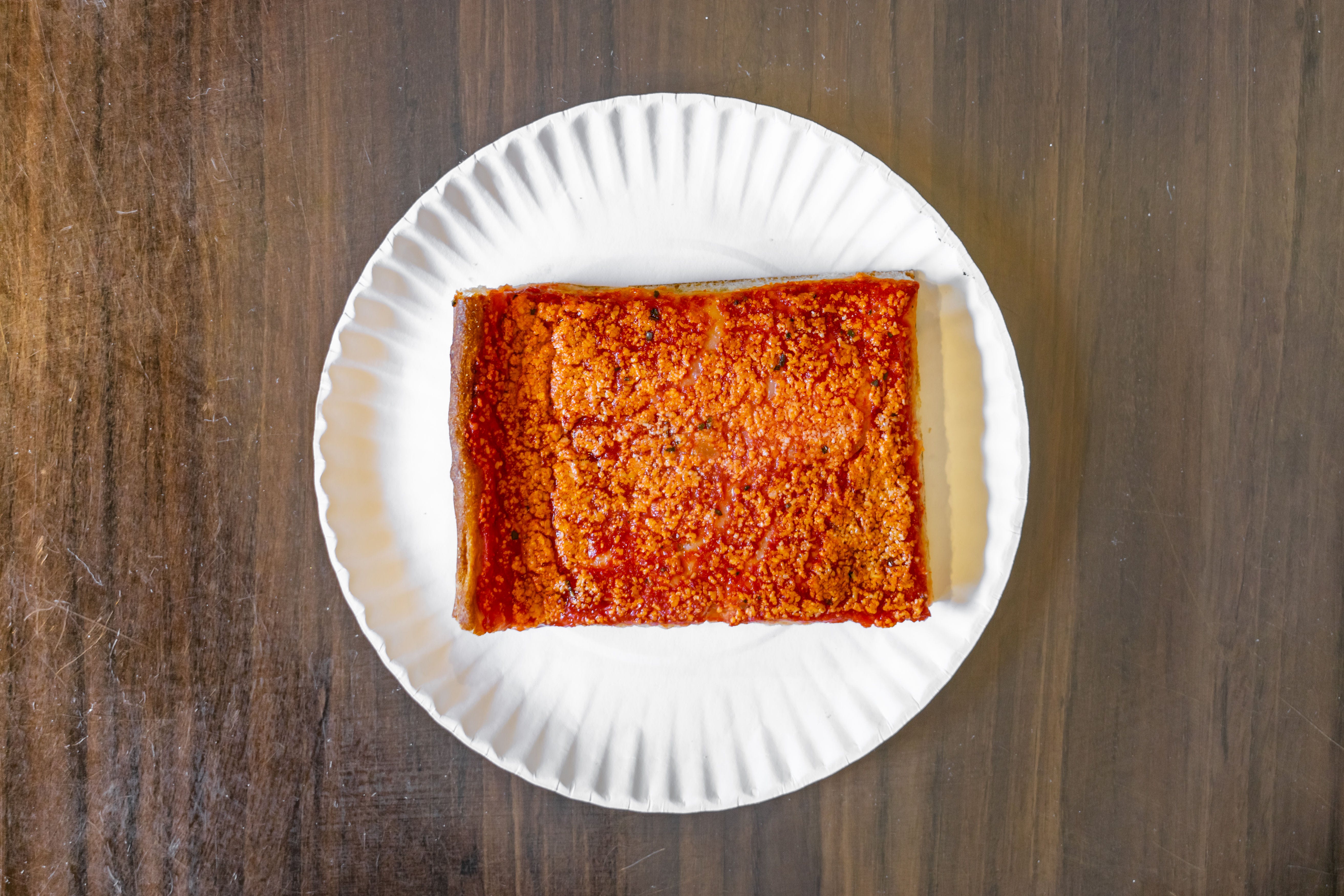 Order Sicilian Cheese Pizza - 12 x 15 food online from The sicilian store, Brooklyn on bringmethat.com