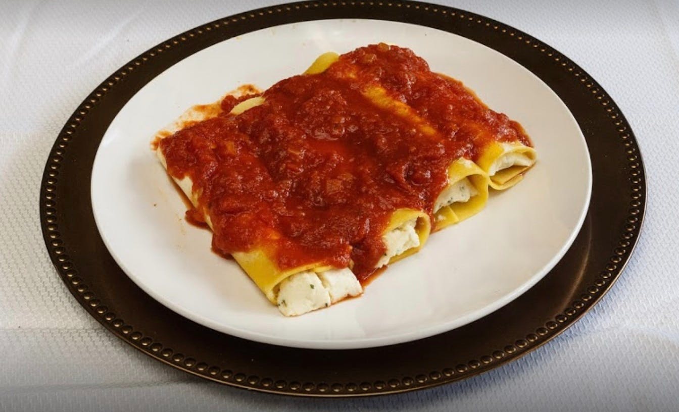 Order Manicotti - Dinner food online from Pizza Pronto store, Pittsburgh on bringmethat.com