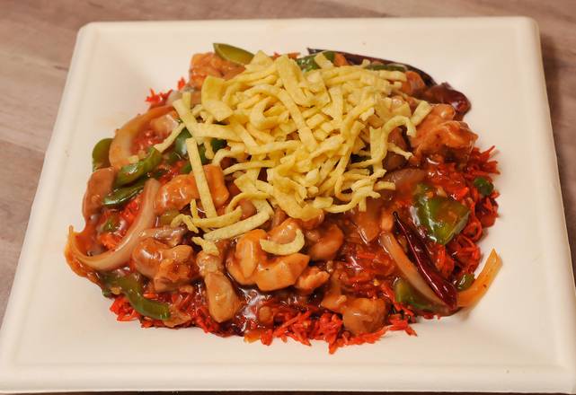 Order Triple Szechuan Noodles food online from Chinese Dhaba store, Suwanee on bringmethat.com
