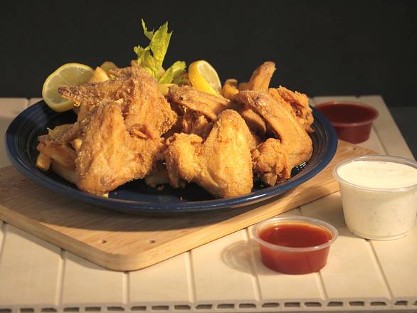 Order 20 Chicken Whole Wings Only food online from Captain Sam Fish & Chicken store, Chula Vista on bringmethat.com