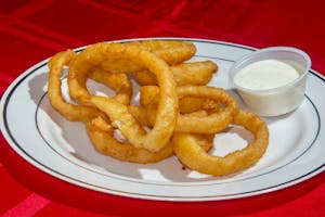 Order Onion Rings (8) food online from Papa Ray's Pizza - Miriam St. store, Daly City on bringmethat.com