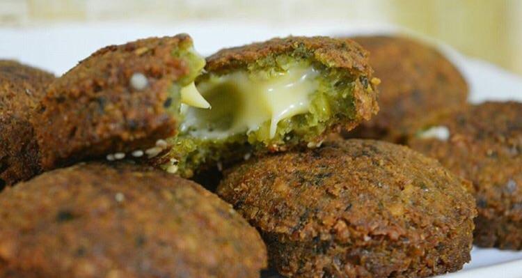 Order 2 Stuffed Jumbo falafels with cheese (NEW ITEM) food online from Salam restaurant store, Chicago on bringmethat.com