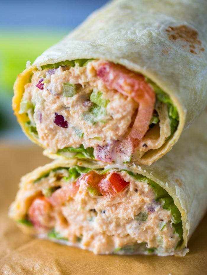 Order Tuna & Cheese Wrap - Wrap food online from Lunetta pizza store, New York on bringmethat.com
