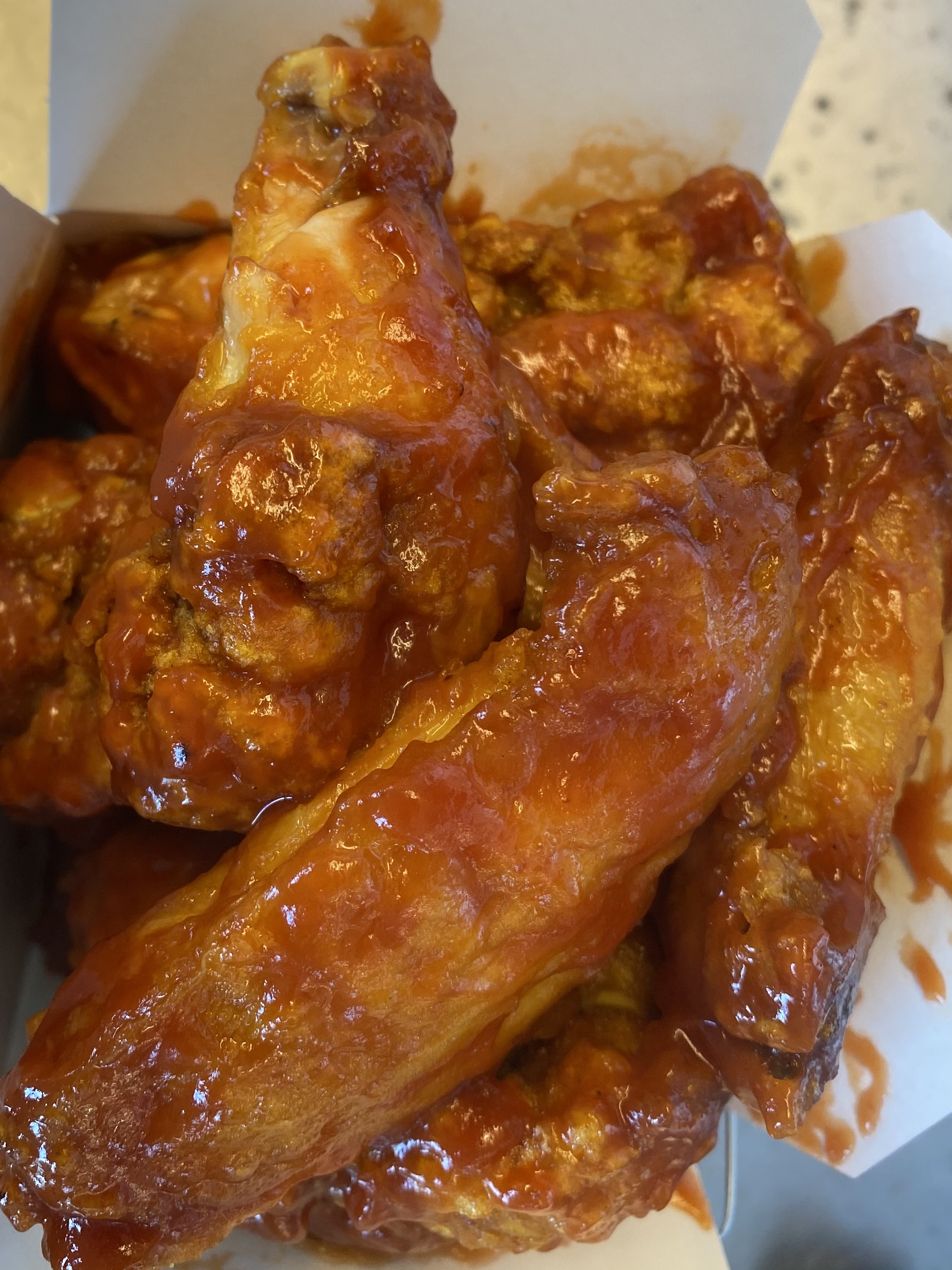 Order 14. Spicy Chicken Wing food online from Happy Garden Chinese Restaurant store, Revere on bringmethat.com