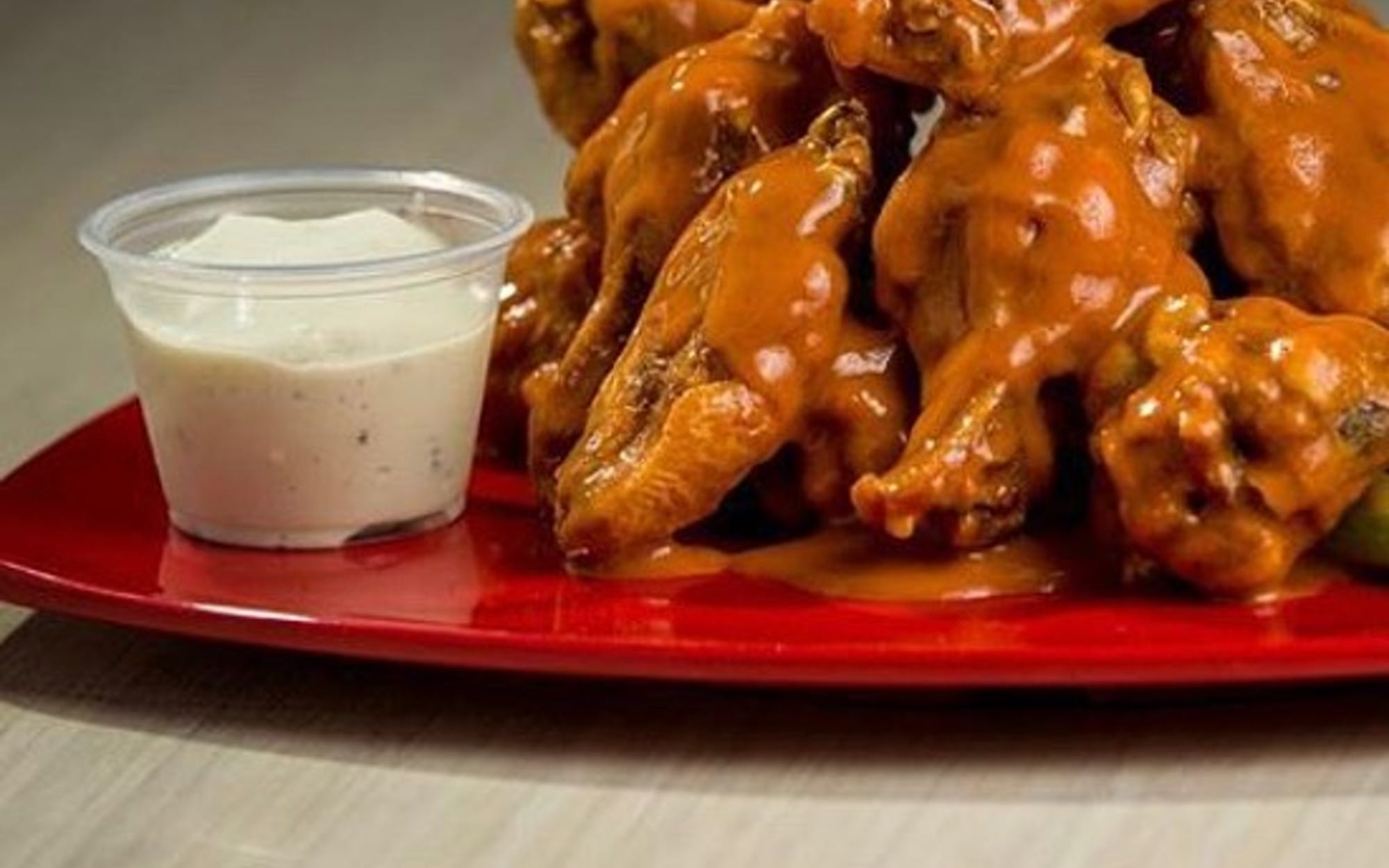 Order Wings - 5 Pieces food online from Double Decker Pizza store, Ridley Park on bringmethat.com