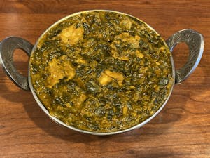 Order Chicken Saag food online from Punjab Palace store, Boston on bringmethat.com