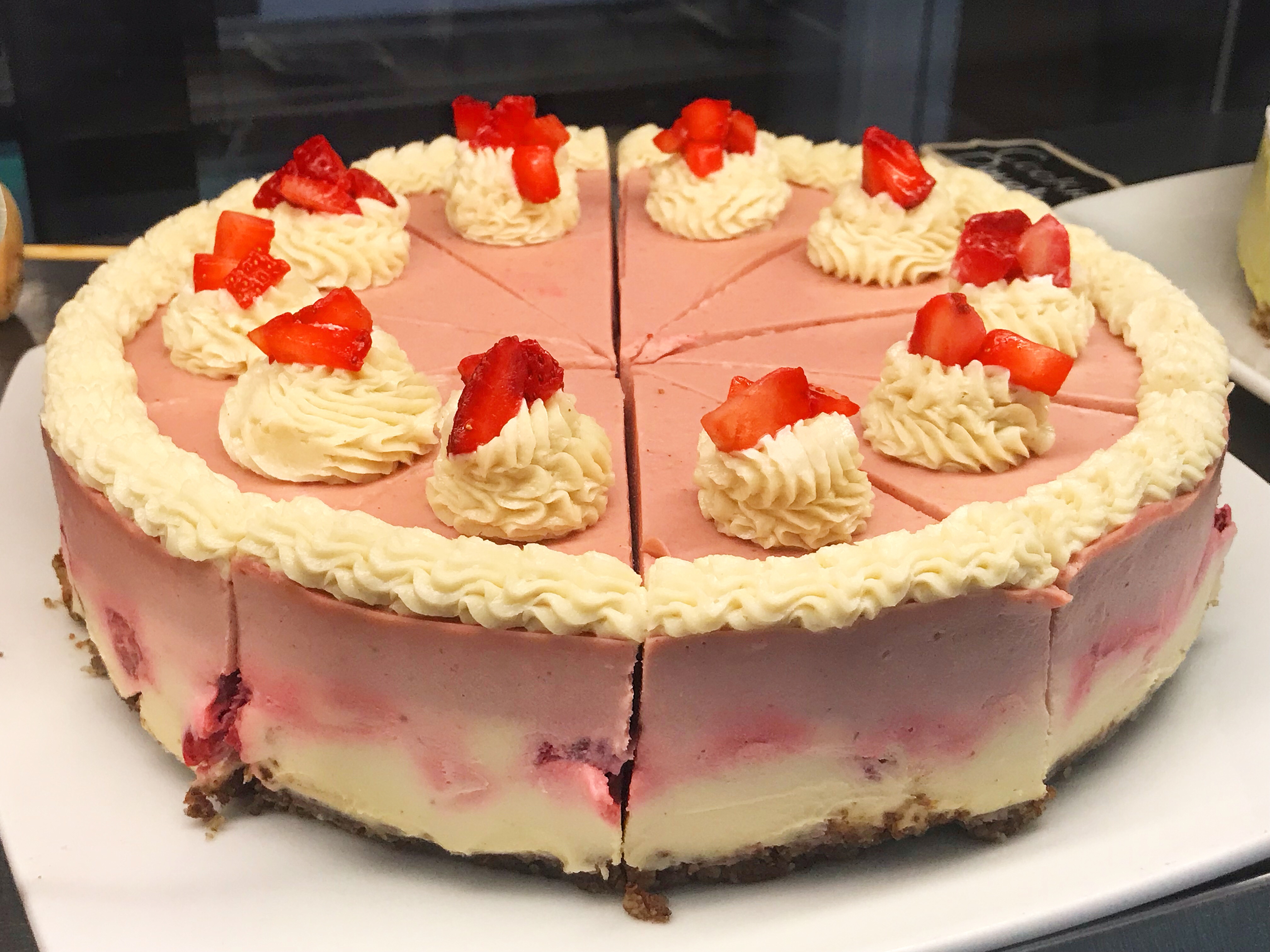 Order Strawberry Cheesecake food online from Suncafe Organic store, Studio City on bringmethat.com