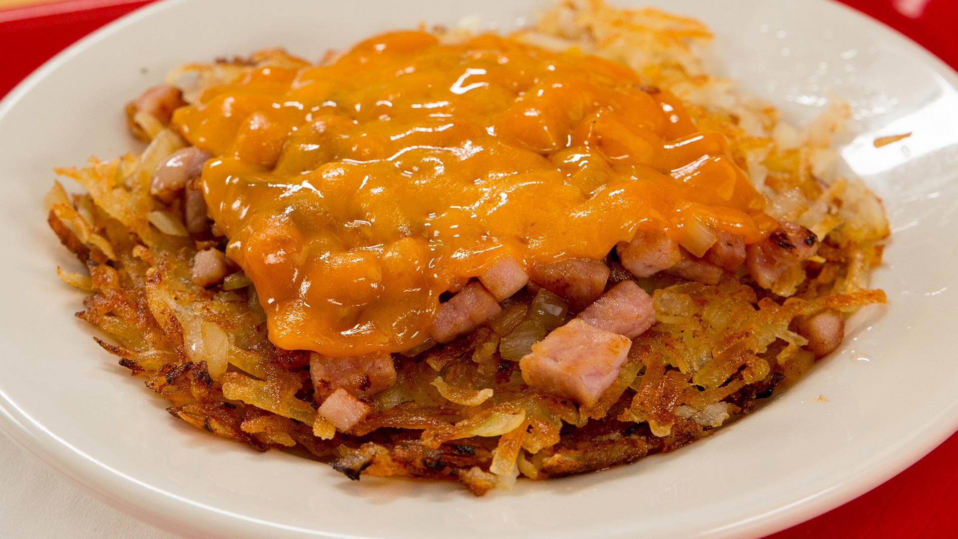 Order Hashbrowns All The Way food online from Spillway Diner store, Brandon on bringmethat.com