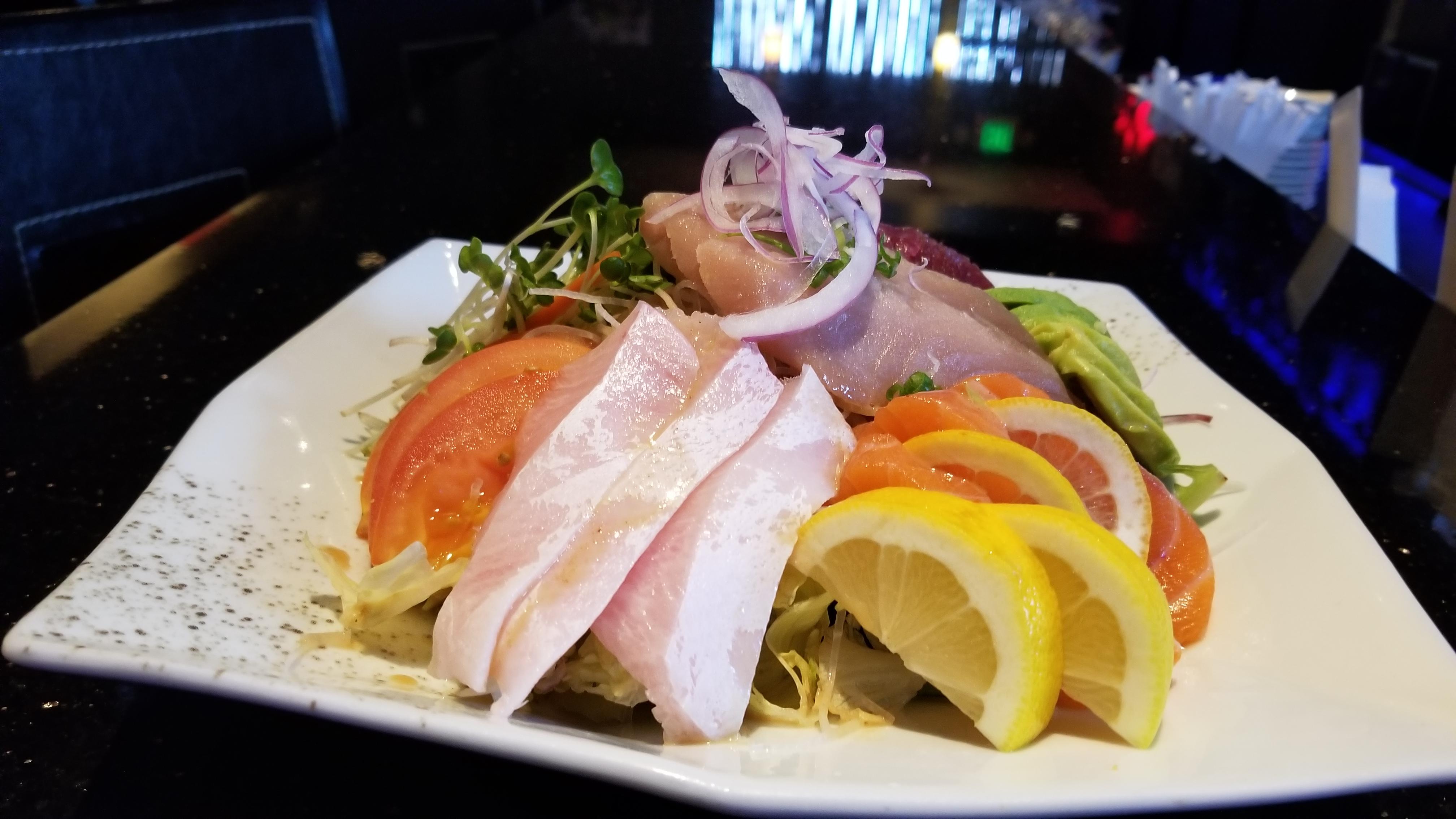Order Sashimi Salad food online from Tokyo Sushi store, Santa Clarita on bringmethat.com