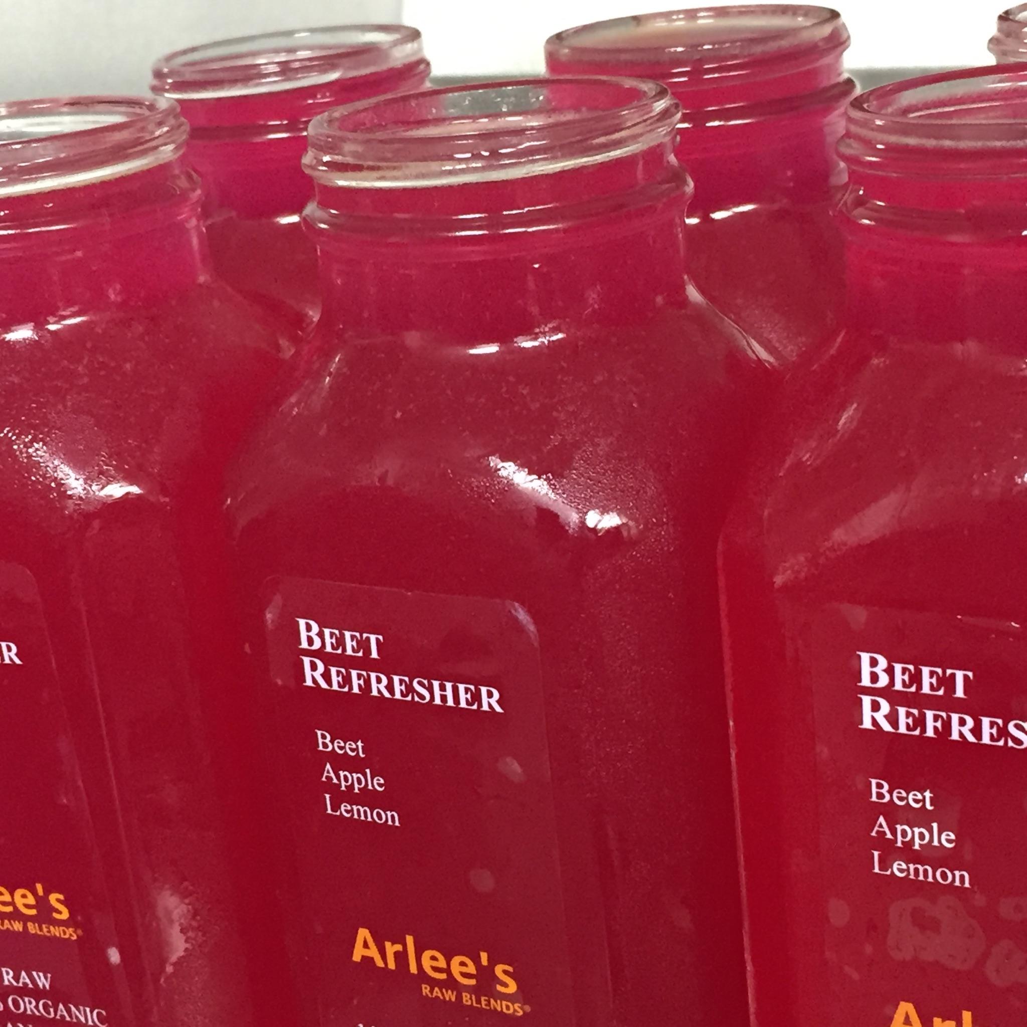 Order BEET REFRESHER food online from Arlee Raw Blends store, Princeton on bringmethat.com